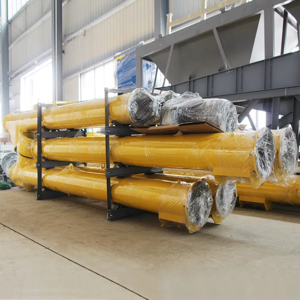 High Efficiency Cement Screw Conveyor for Concrete Batching Plants Customizable