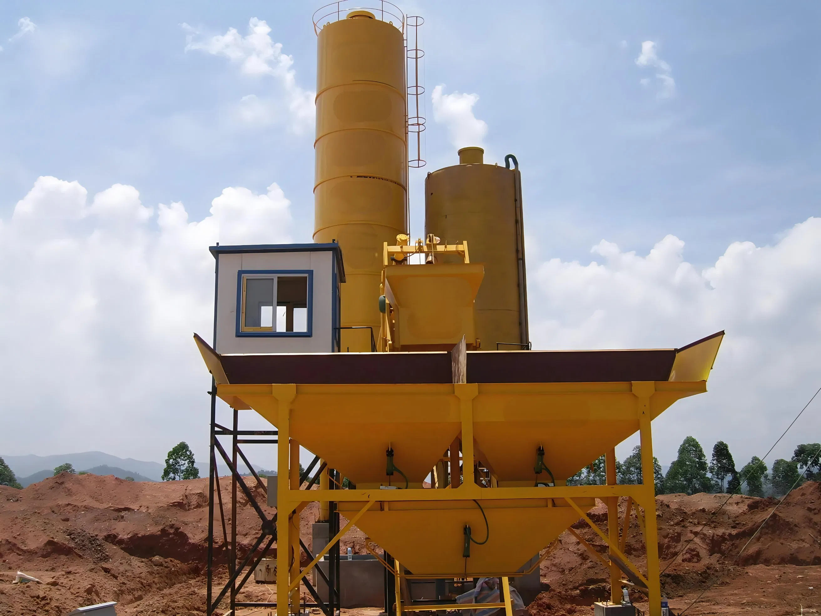 Hzs75 M3/H Modular Concrete Batching Plant: Flexible Configuration Options