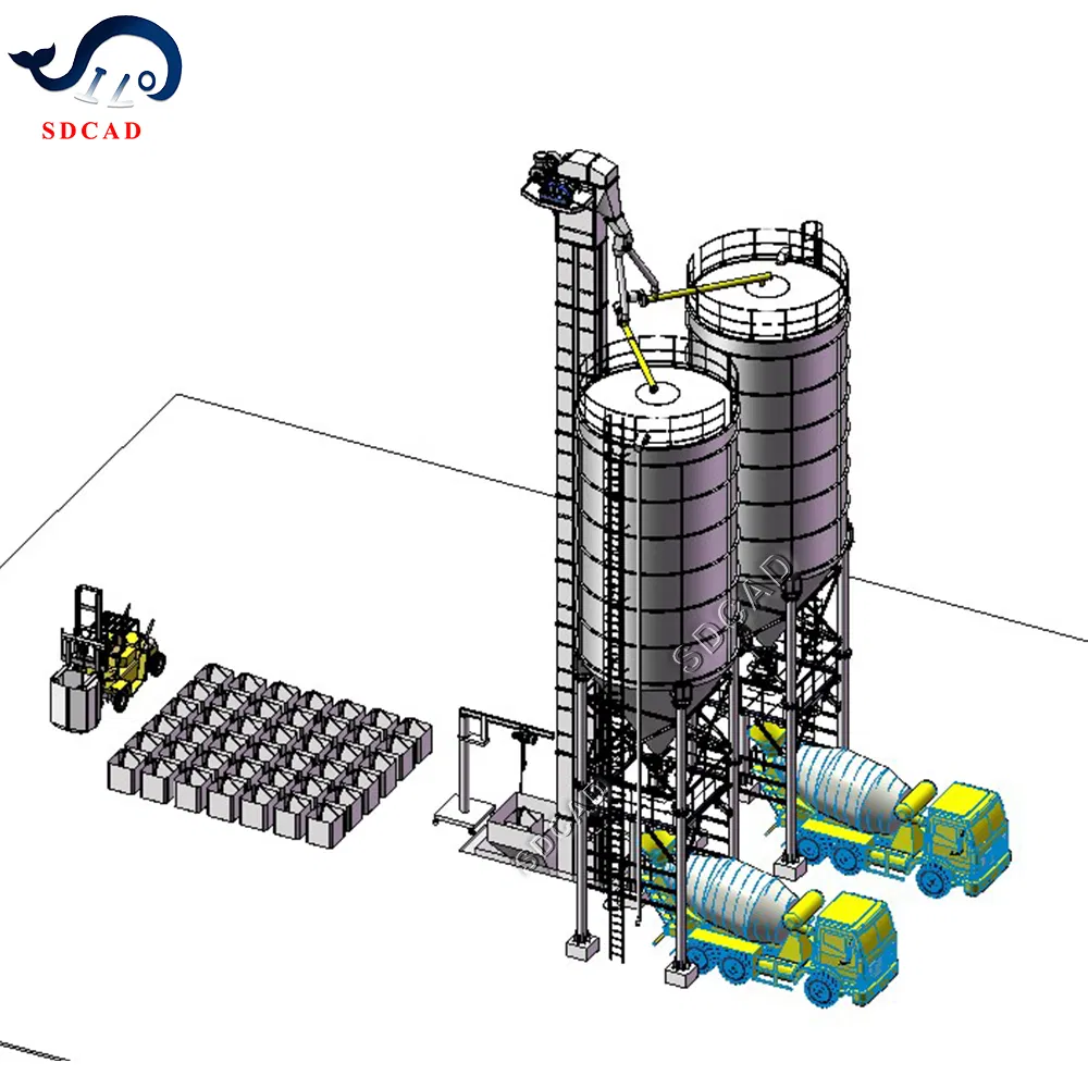Cement Silo Cement Batching Plant