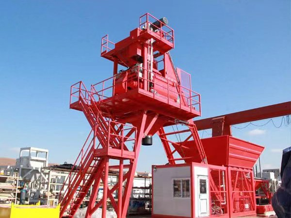 Fast Moving Quick Rack Concrete Mixing Plant Concrete Batching Plant for Sale