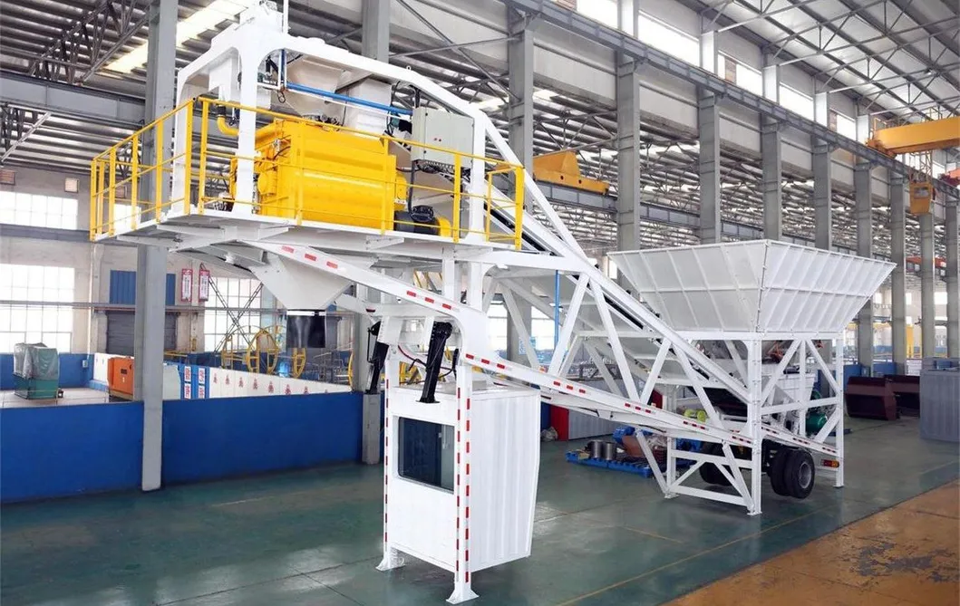 Eco-Friendly Concrete Mixer Batching Plant