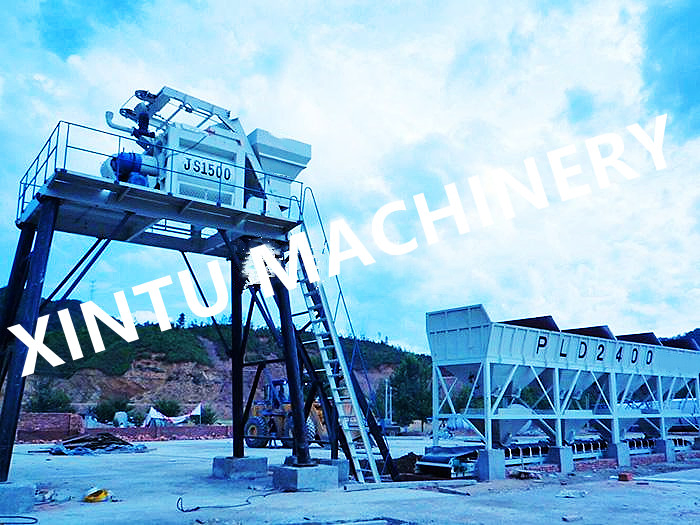 Precast Dry Portable Mini Mix Concrete Batching Plant Factory Price Hzs35 35m3/H Stationary Automatic Concrete Plant