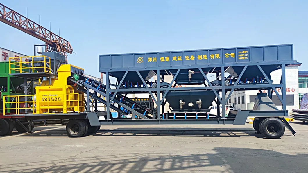 Mobile Concrete Batching Plant