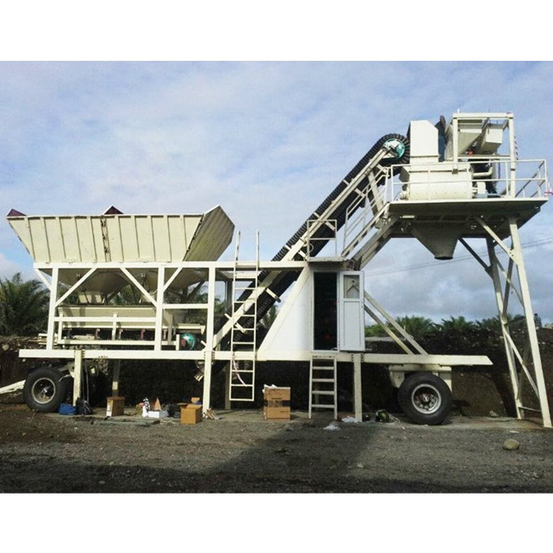 Mini Concrete Plant Concrete Batching and Mixing Plant with Planetary Mixer