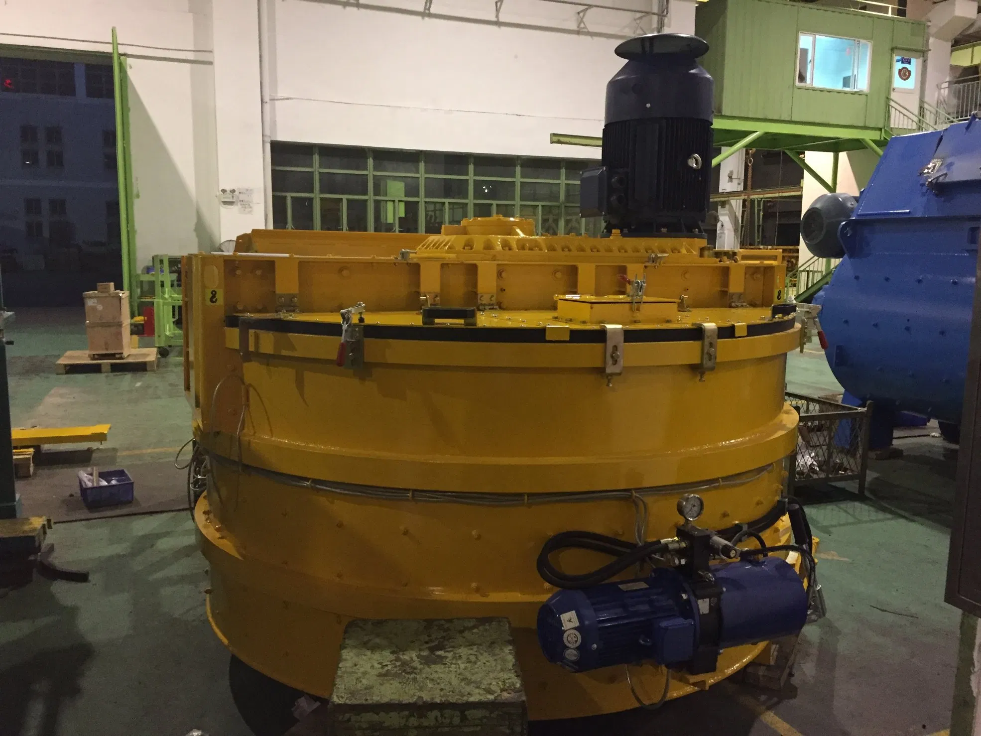 Precast Concrete Batching Plant with Sicoma Planetary Mpc Mixer