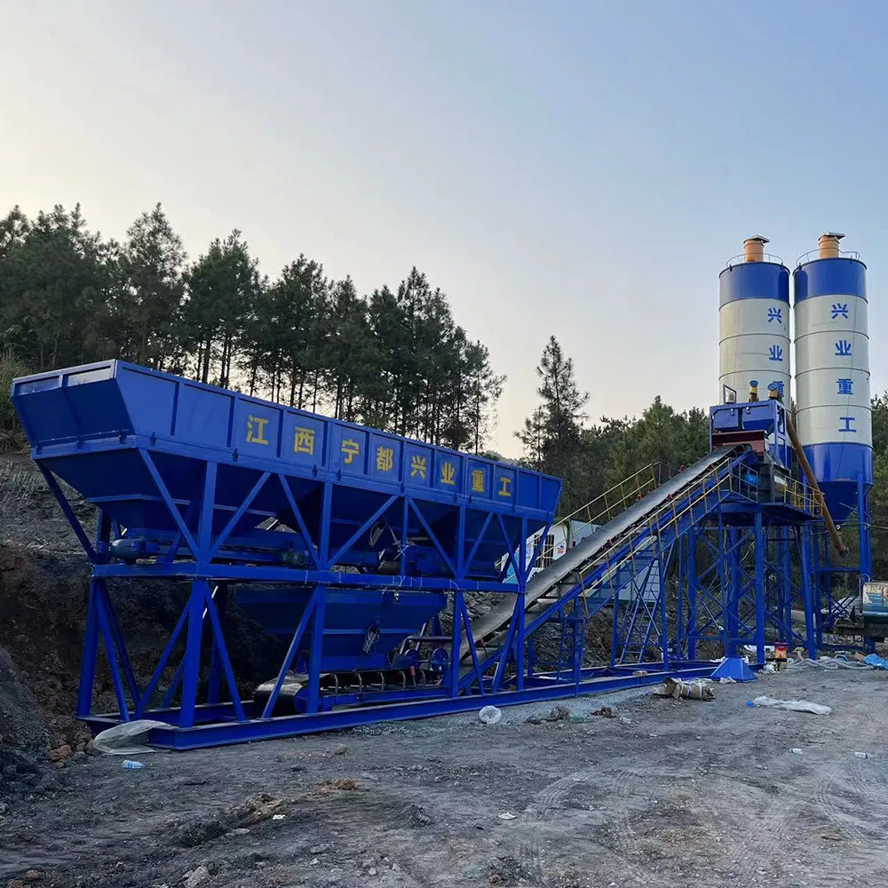 Brick Making Machinery Precast Concrete Mixer Machines Hzs90 Concrete Batching Plant Price
