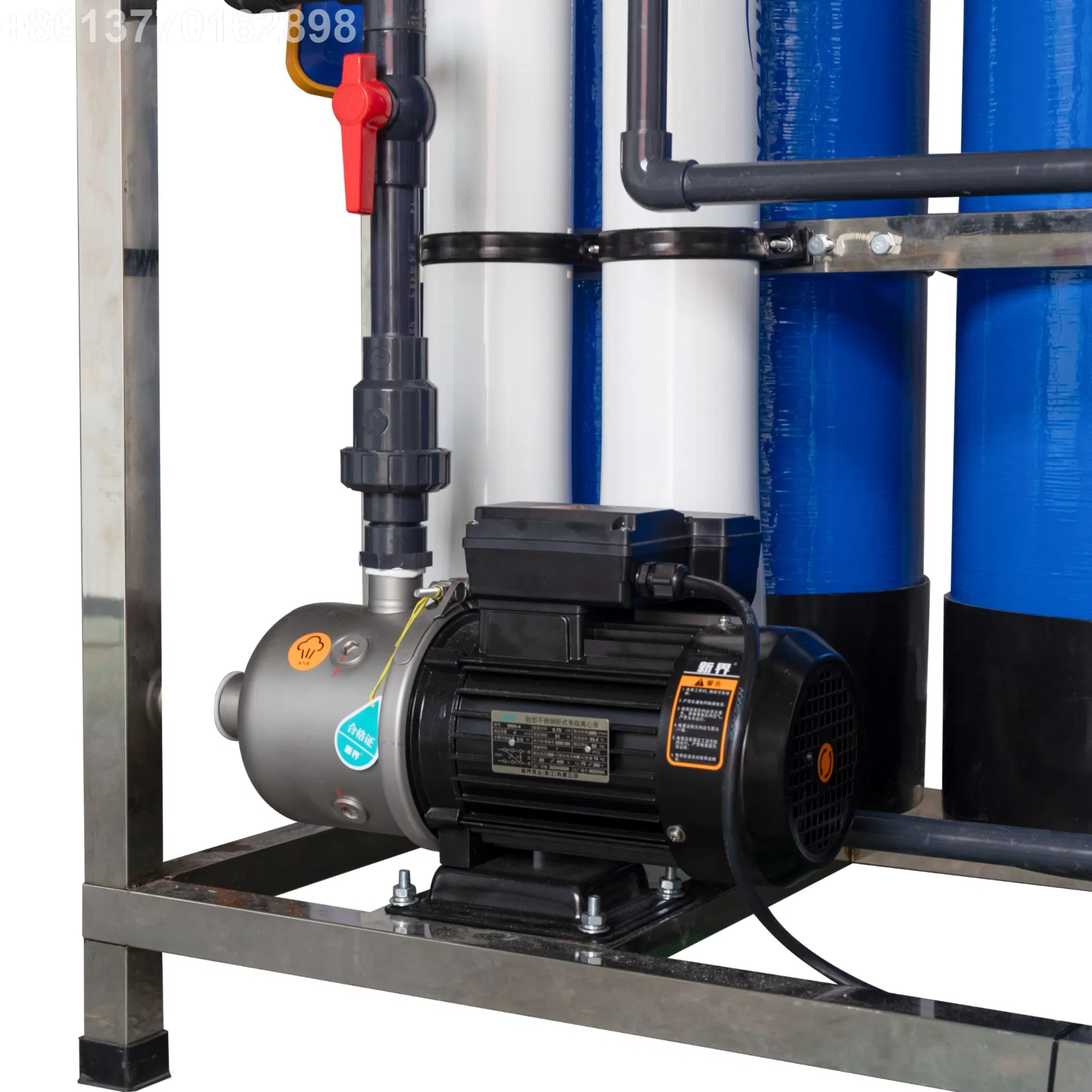 3t/Hr Industrial Groundwater Well Saltwater Treatment RO Purifying Water System Plant Reverse Osmosis Desalination Machine