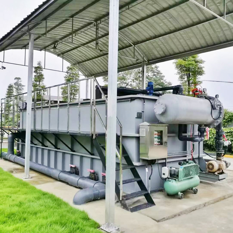 Automation Oil and Water Separating Dissolved Air Flotation System for Sewage Treatment