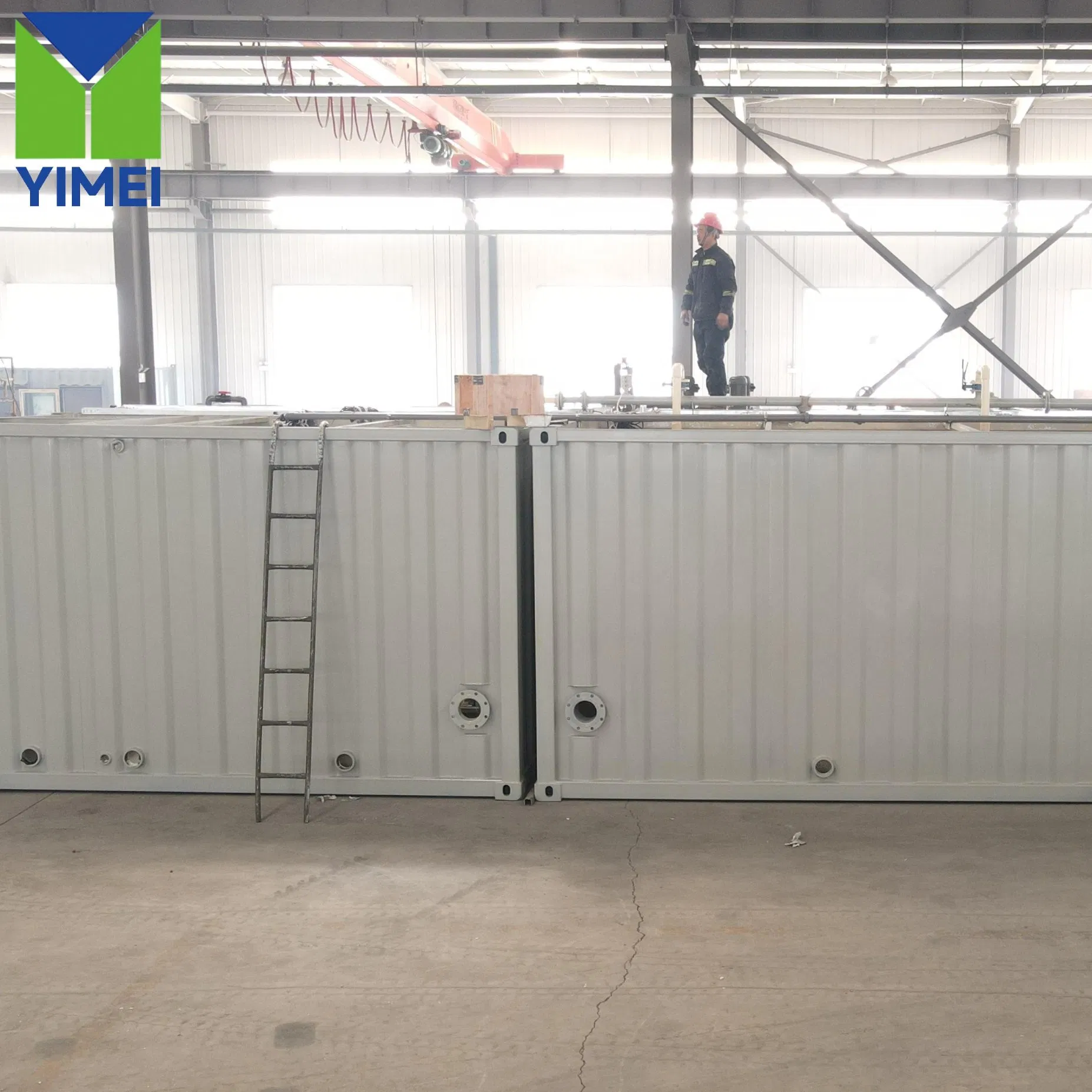 Industrial Wastewater Treatment System Featuring Mbr and Mbbr Processes