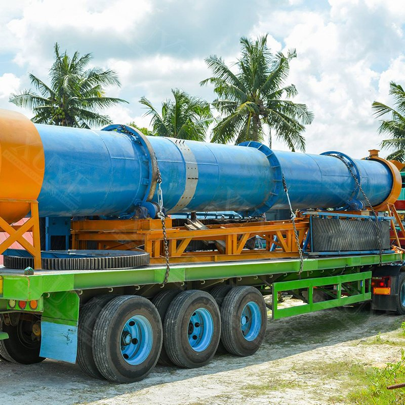 Paddle Stirring City Sludge Rotary Dryer Sludge Drying System