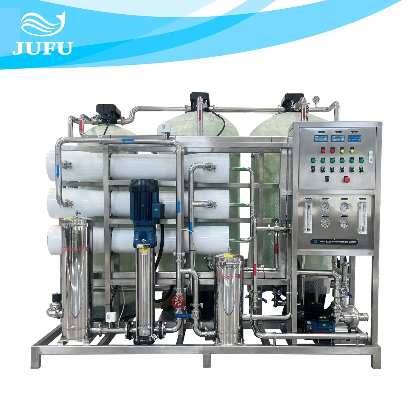 3000L/H Reverse Osmosis System RO Water Treatment System Water Purification Machine