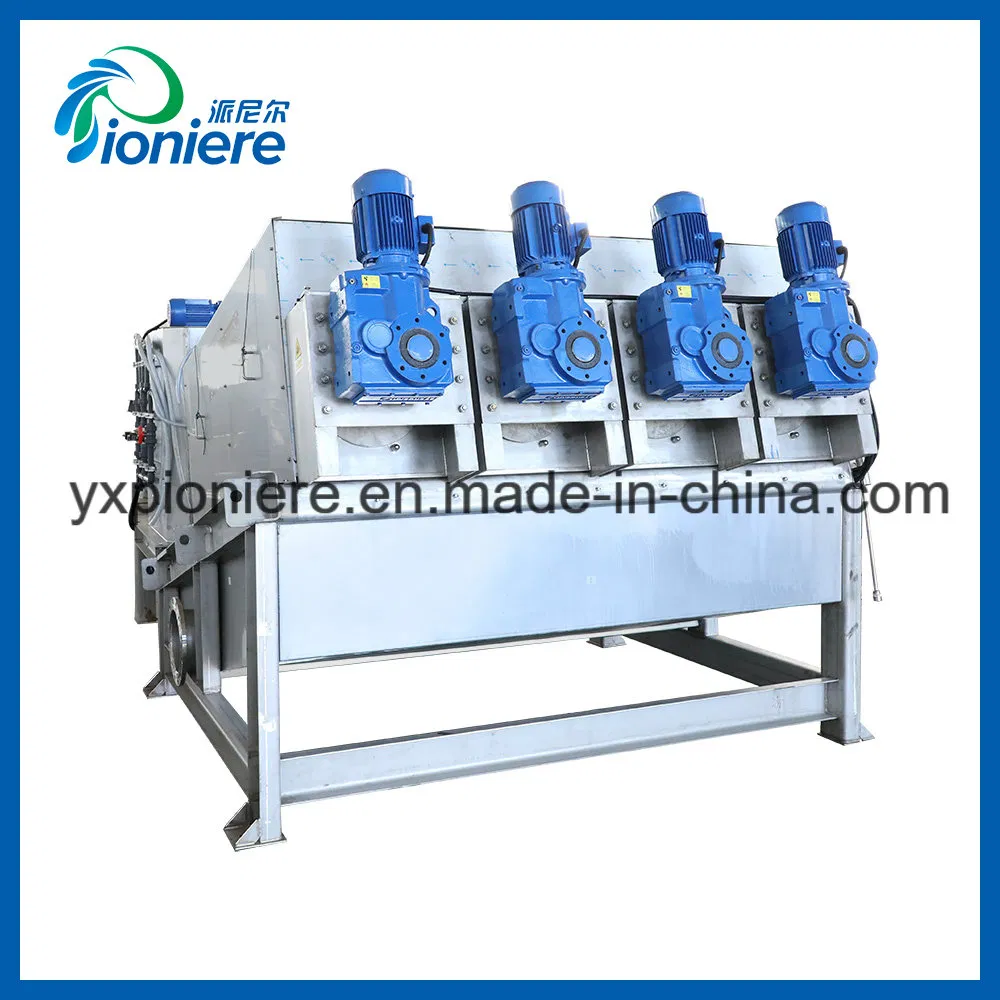 Screw Type Sludge Treatment System for Thickening Domestic Waste Water