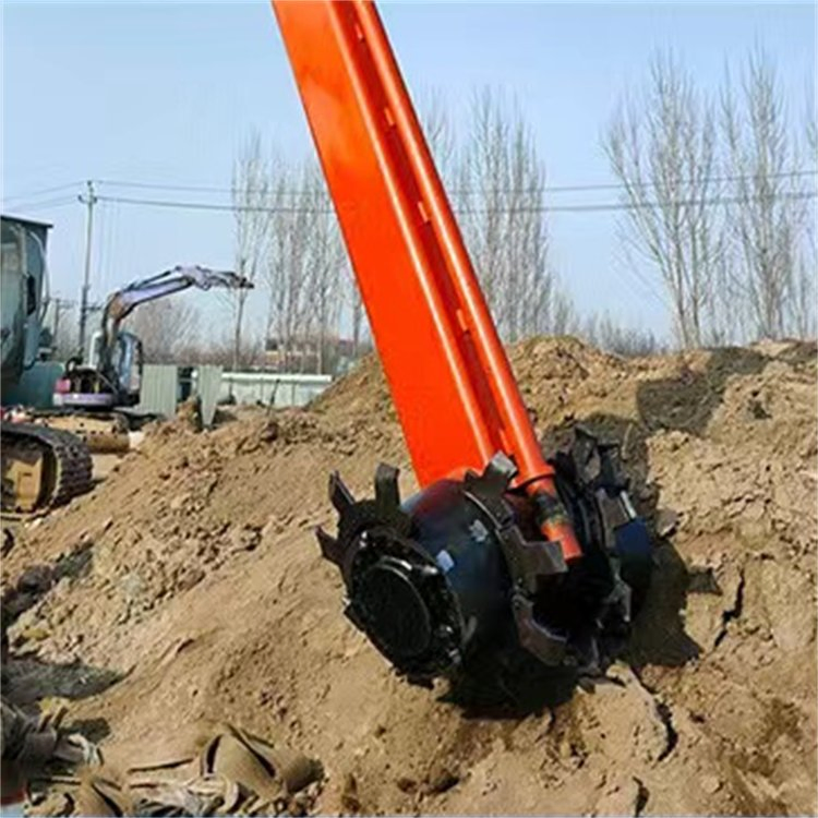 Hot Sale Excavator Attachments Mixing Head Hydraulic Sludge Solidification Equipment System Soil Stabilization System with Power Mixer