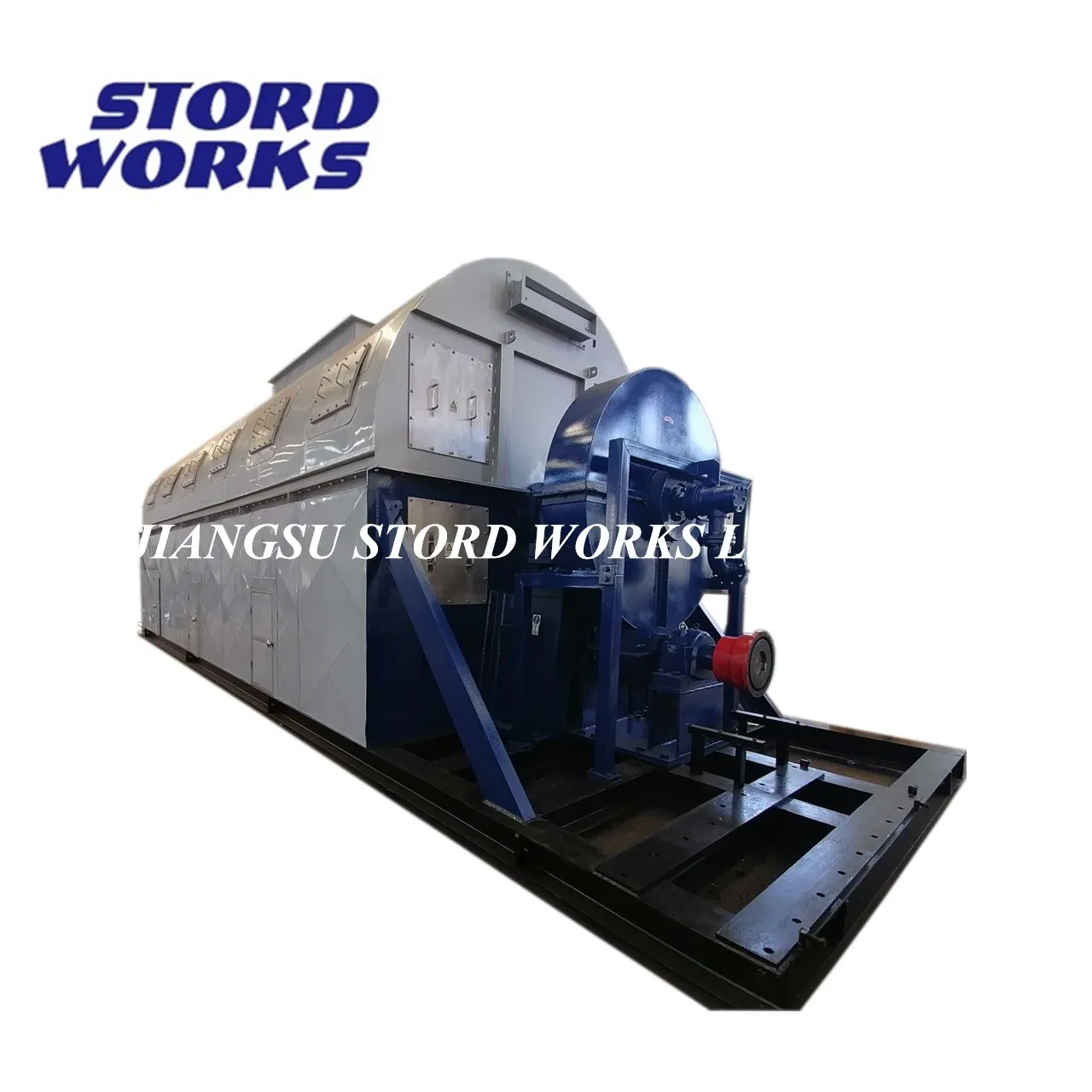 Professional Sludge Drying machinery Customized Steam Tube Bundle Dryer System