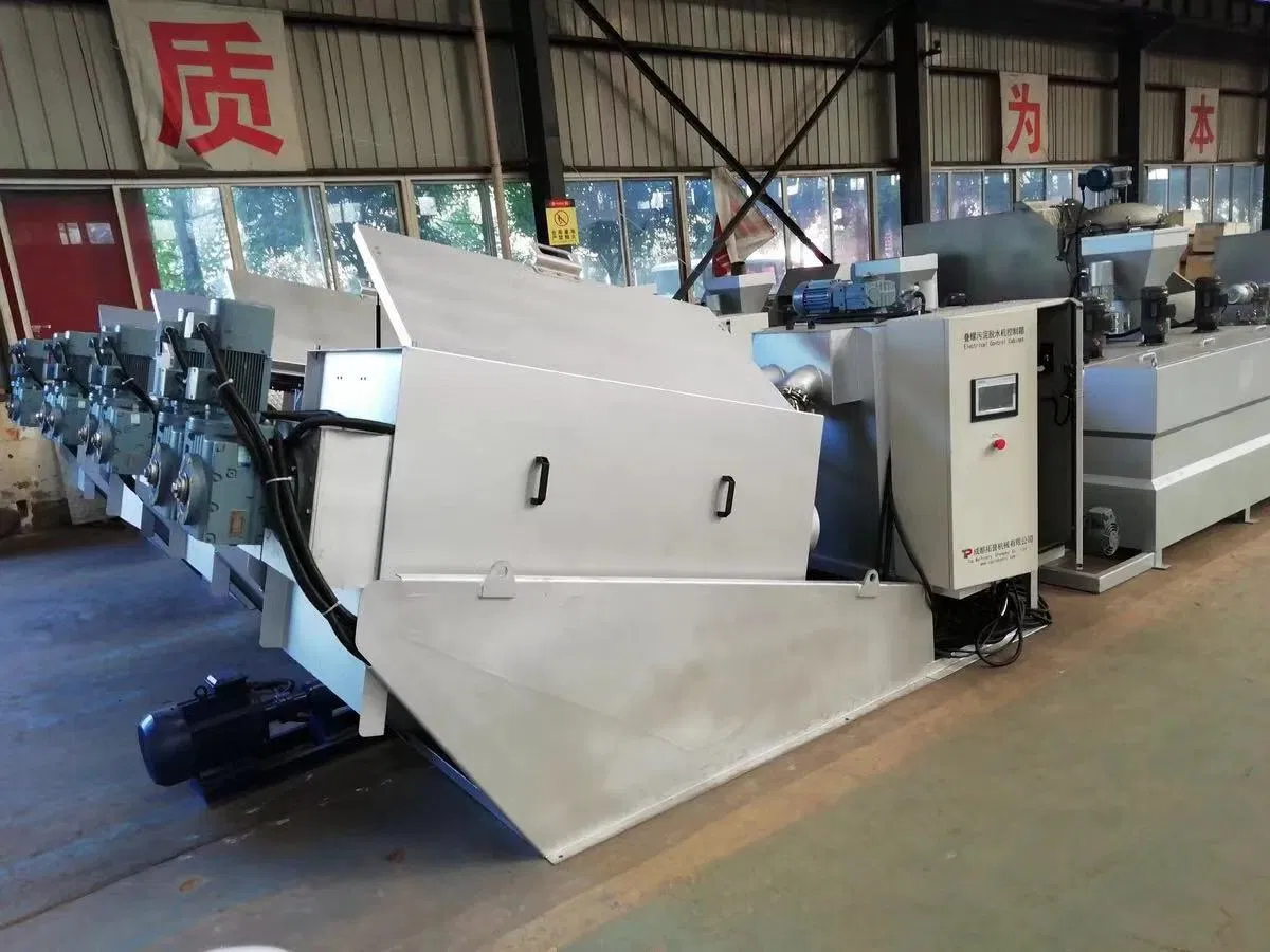 ISO Certificate Sludge Dewatering System with Dosing System