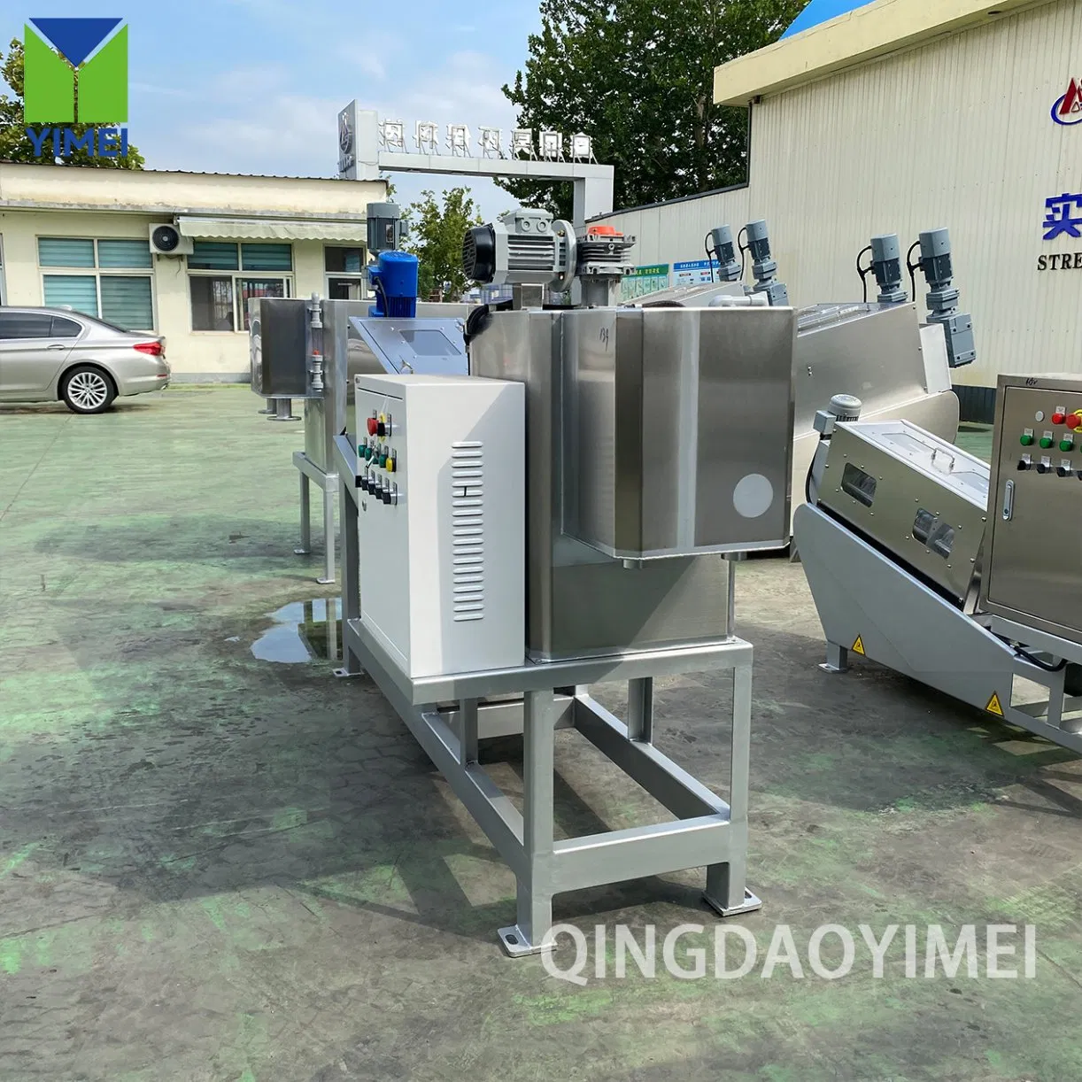 Industrial-Grade Full Automatic Sludge Treatment and Dewatering Solutions