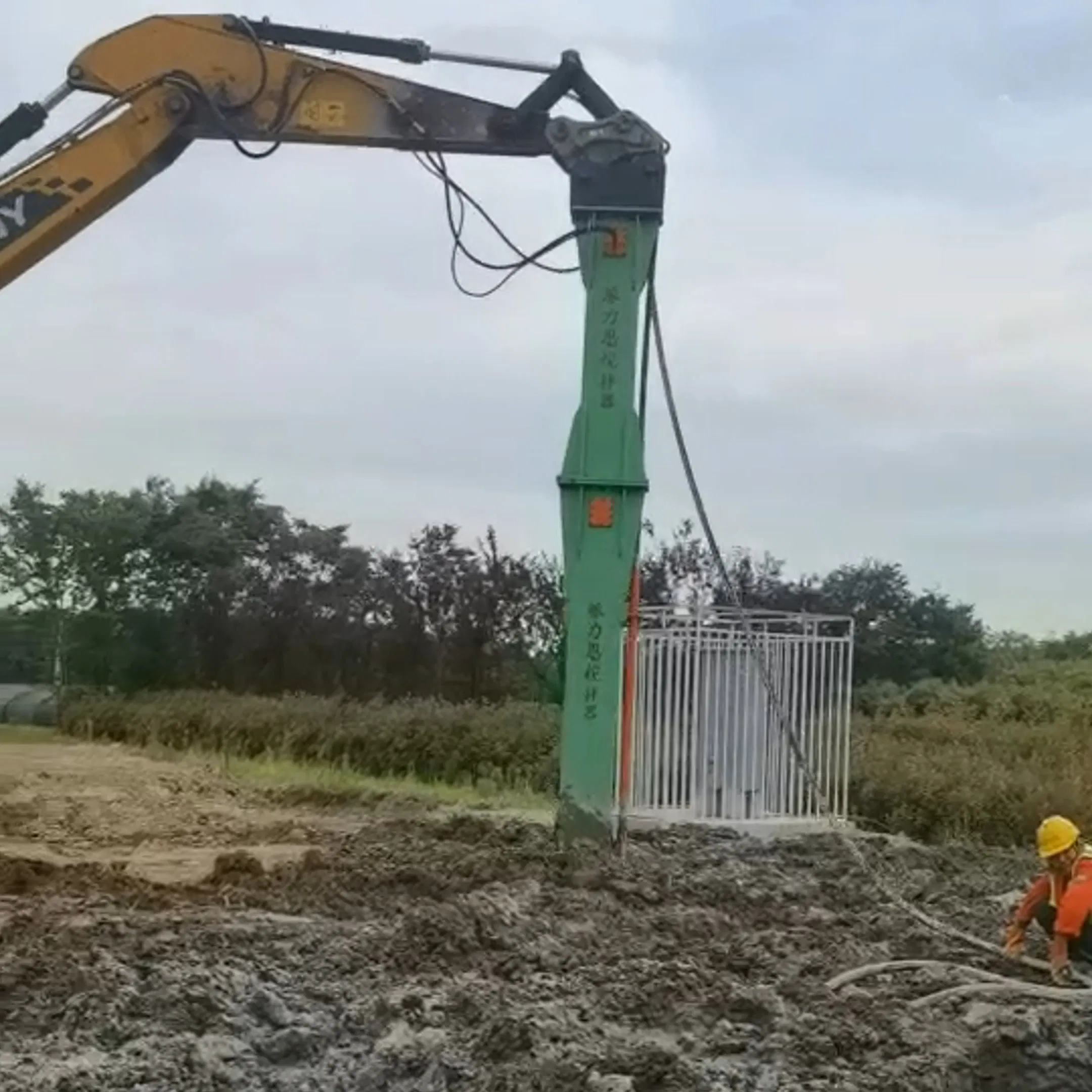 in-Situ Soil Stabilization Methods Mixing Machine Soil Improvement System