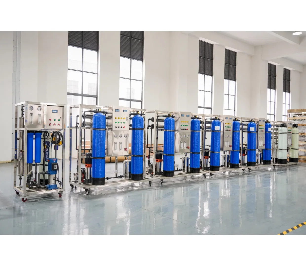 Water Treatment System with Reverse Osmosis 1000L/H RO Water System