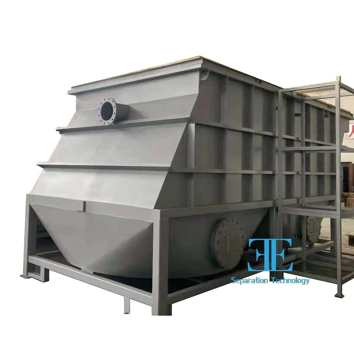 Lamella Clarifier Sludge Thickening System with Inclined Plate Clarifier for Solid Liquide Separator of Biogaz