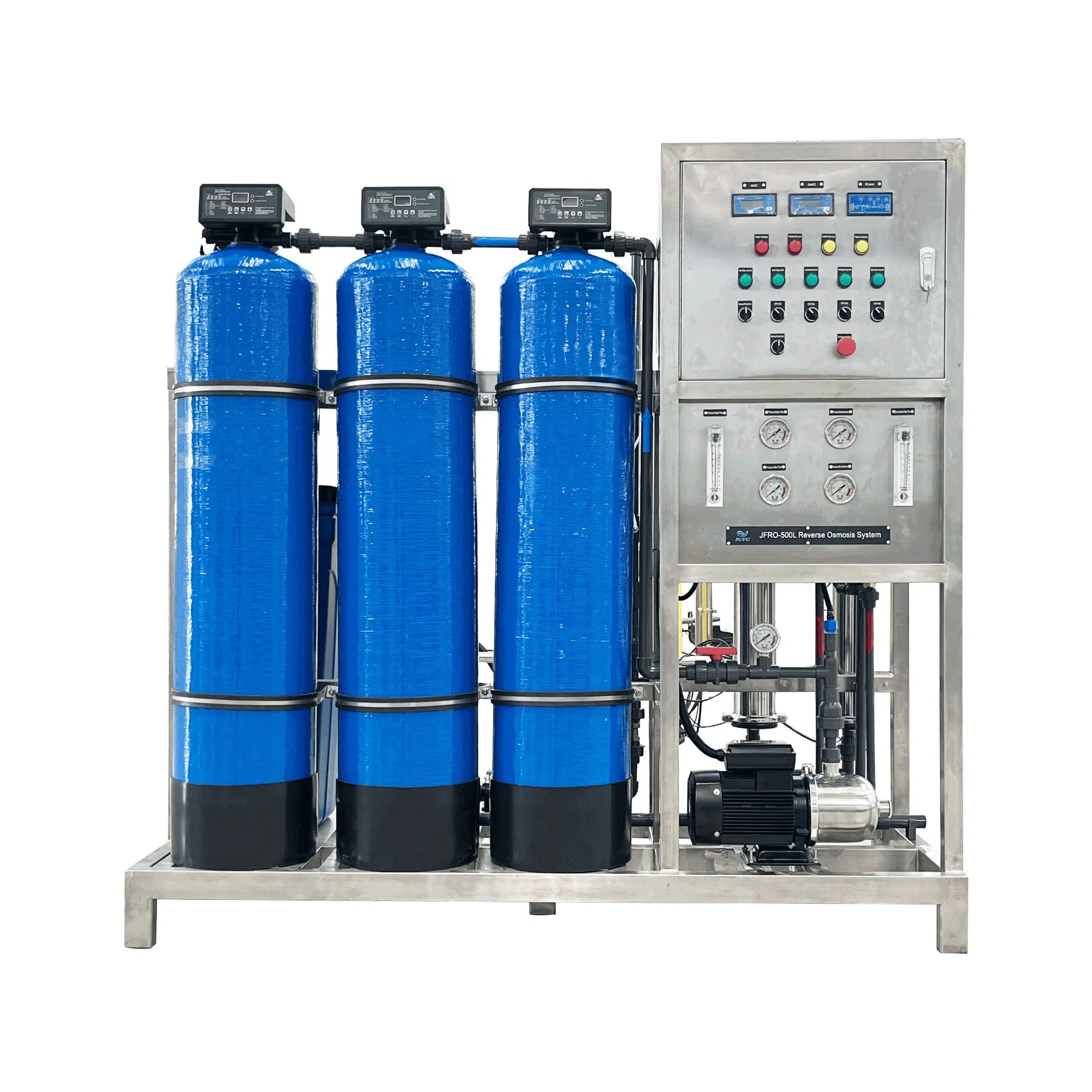 500lph Water Filter Machine Water Purification System RO Water Treatment Reverse Osmosis System for Commercial Use Factory Price