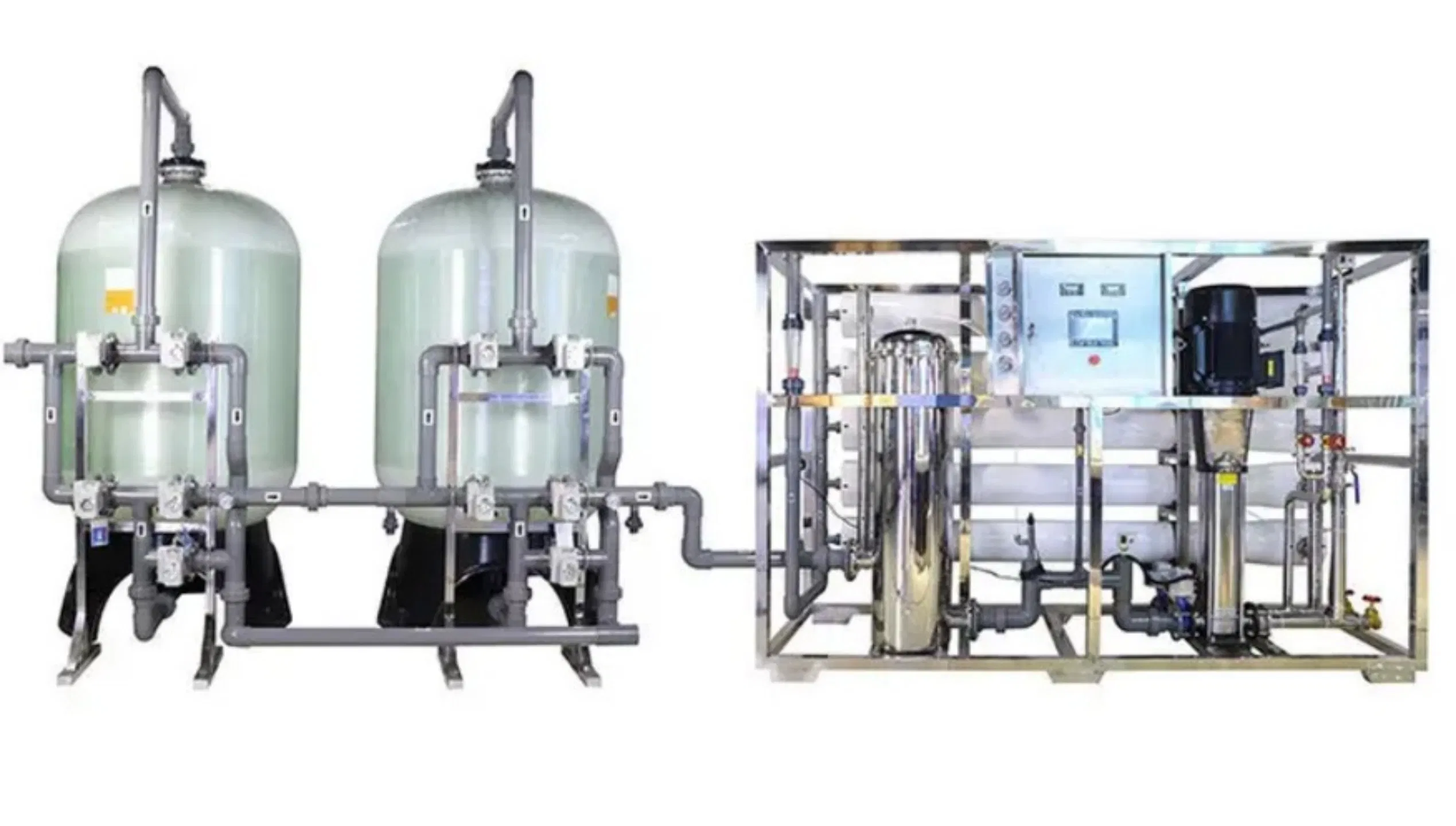 High-Efficiency 2000 Lph Automatic RO System for Boiler Water