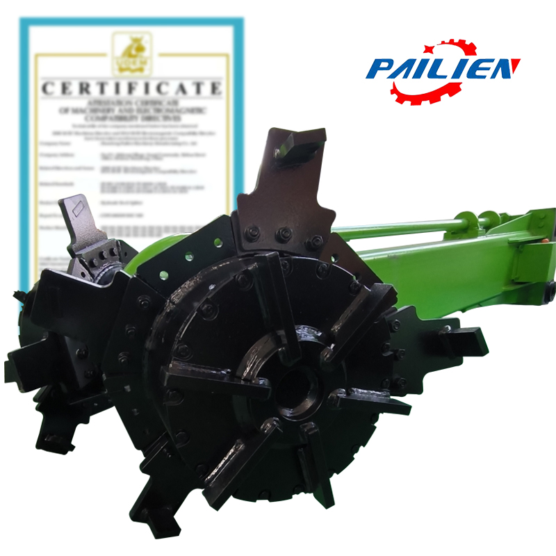 Robust Soil Stabilization System with Power Mixer Sewage Sludge Solidification Excavator-Mounted Mixing Head