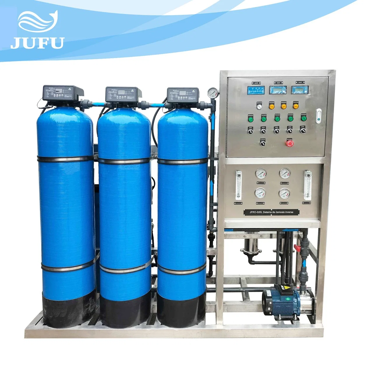 500lph Water Filter Machine Water Purification System RO Water Treatment Reverse Osmosis System for Commercial Use Factory Price