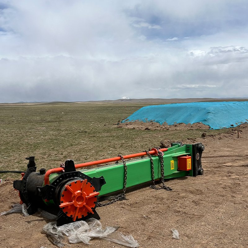 Ple Soil Remediation Power Mixer Sludge Solidification System with Solidification Tanks