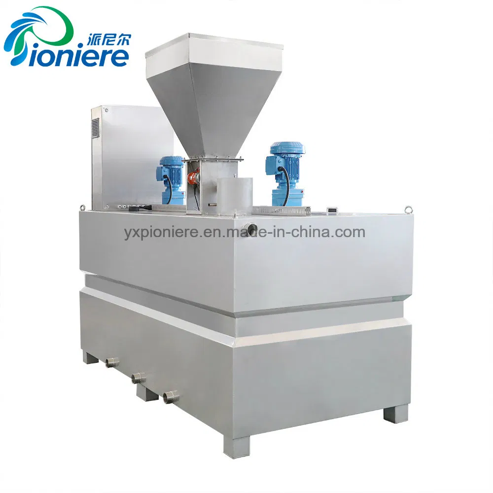 SS304 Sludge Treatment Polymer Preparation and Dosing System for Water Purification and Dewatering