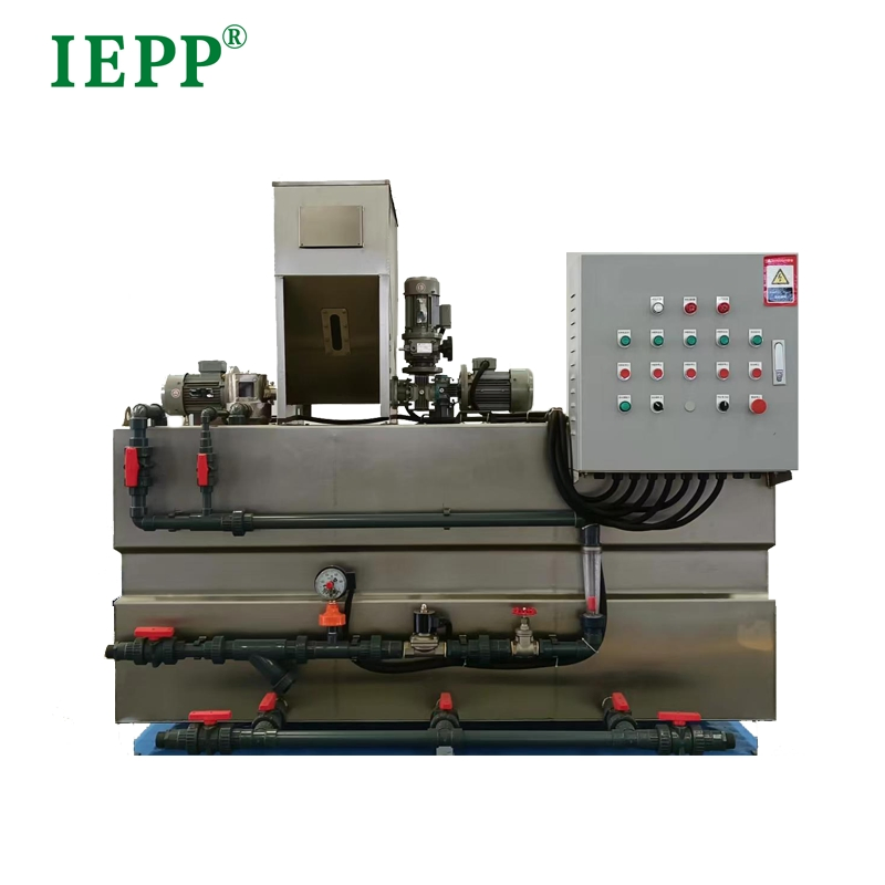 Polymer Preparation Unit SS304/316 Automatic Polymer Dosing System Chemical Mixing &Flocculation Tank