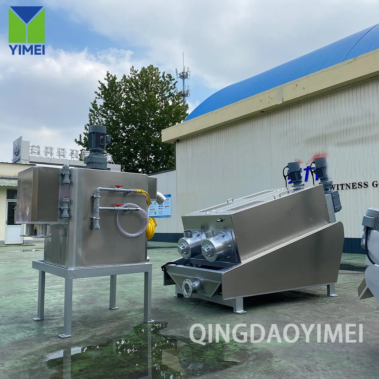 Industrial-Grade Full Automatic Sludge Treatment and Dewatering Solutions