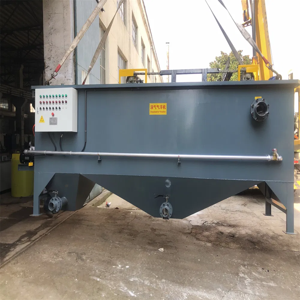 Dissolved Air Flotation System That Instead of Air Dissolving Tube, Hydro Cyclone Technology Is Used to Dissolve Air in Water with Ratio of 1: 1