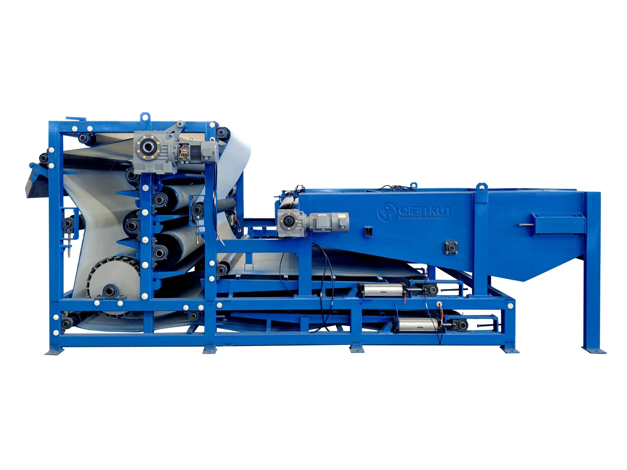 Supply Belt Filter Press Filter Machine Industrial Sludge Dewatering Treatment Equipment