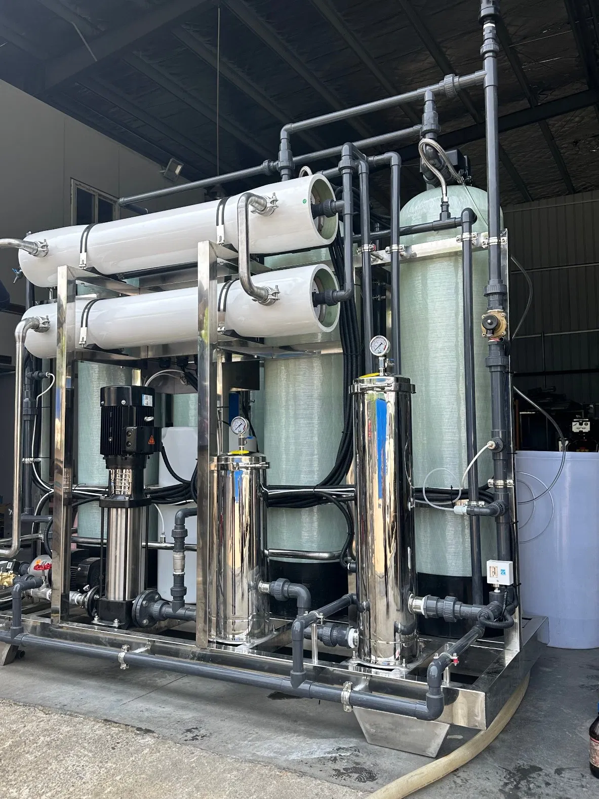 1000lph 2000lph RO Water Treatment Plant Drinking Water Treatment System Reverse Osmosis Water Purifier