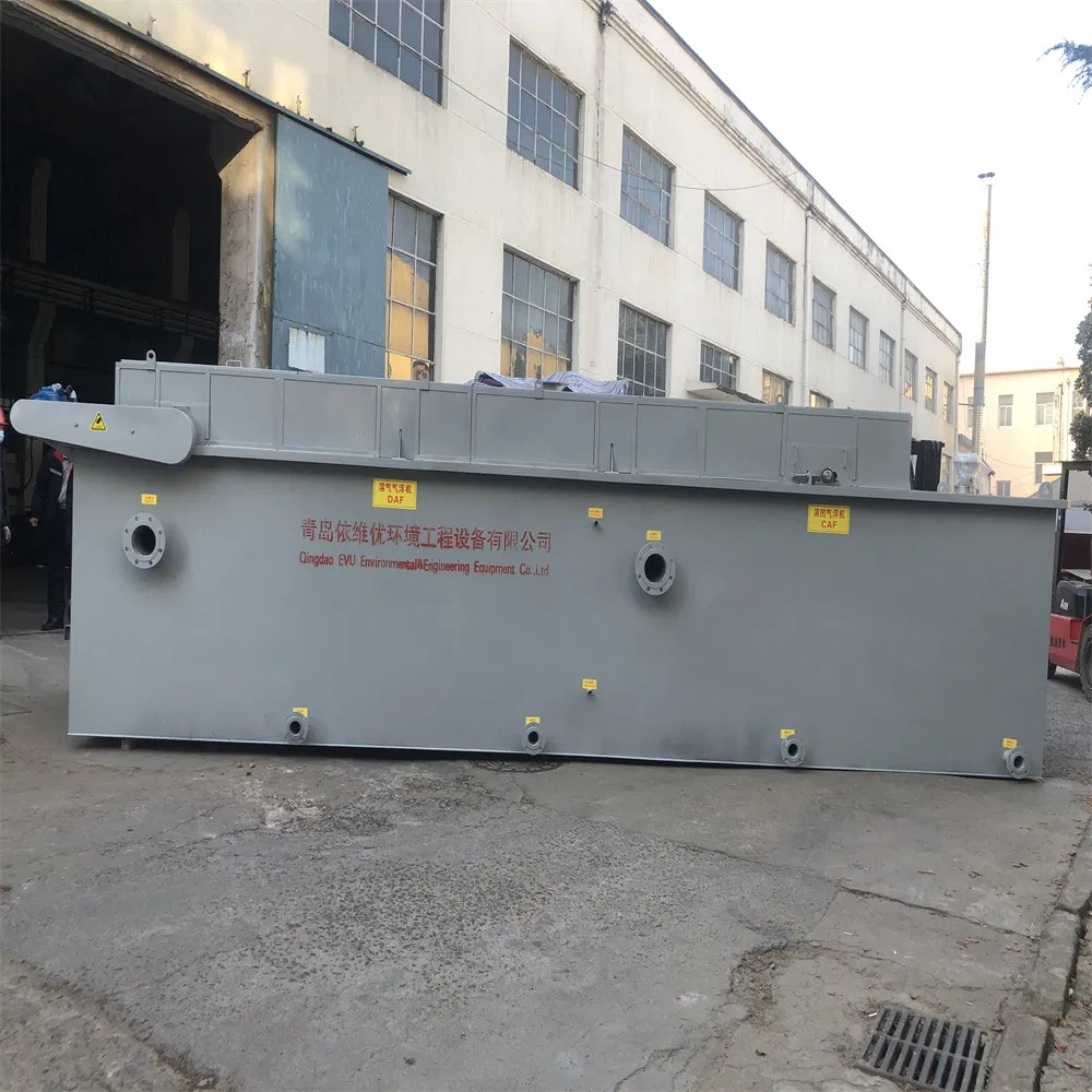 Dissolved Air Flotation System That Instead of Air Dissolving Tube, Hydro Cyclone Technology Is Used to Dissolve Air in Water with Ratio of 1: 1