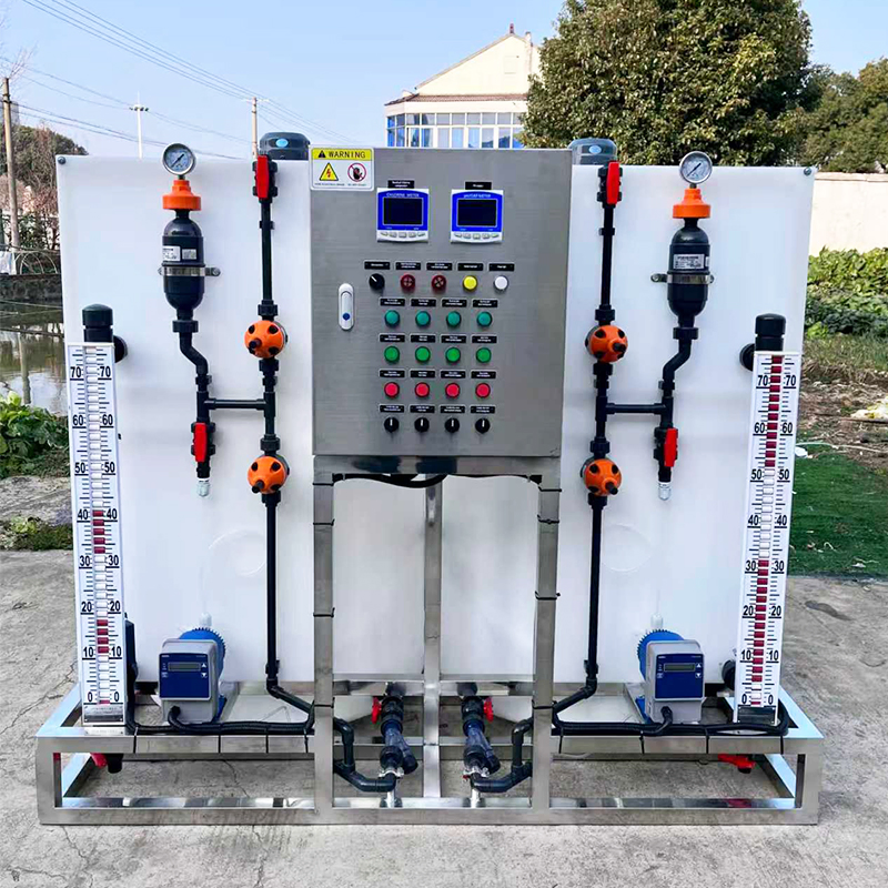 Customized 200L/500L pH Adjusting Dosing Systems for Industrial Wastewater Dosing