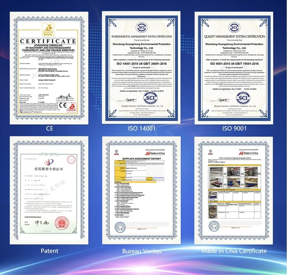 Certifications