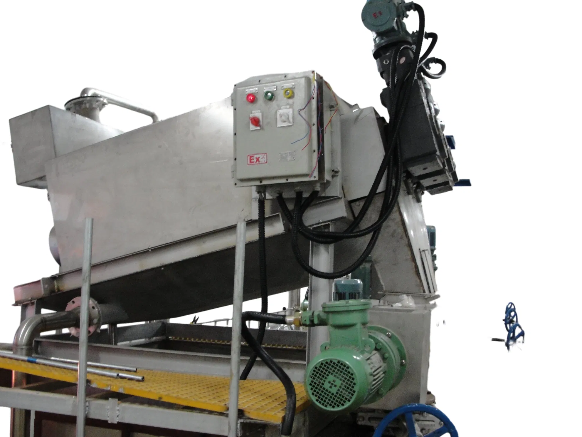 Sludge Drying System for Municipal Sludge Decrement and Innoxious Disposal