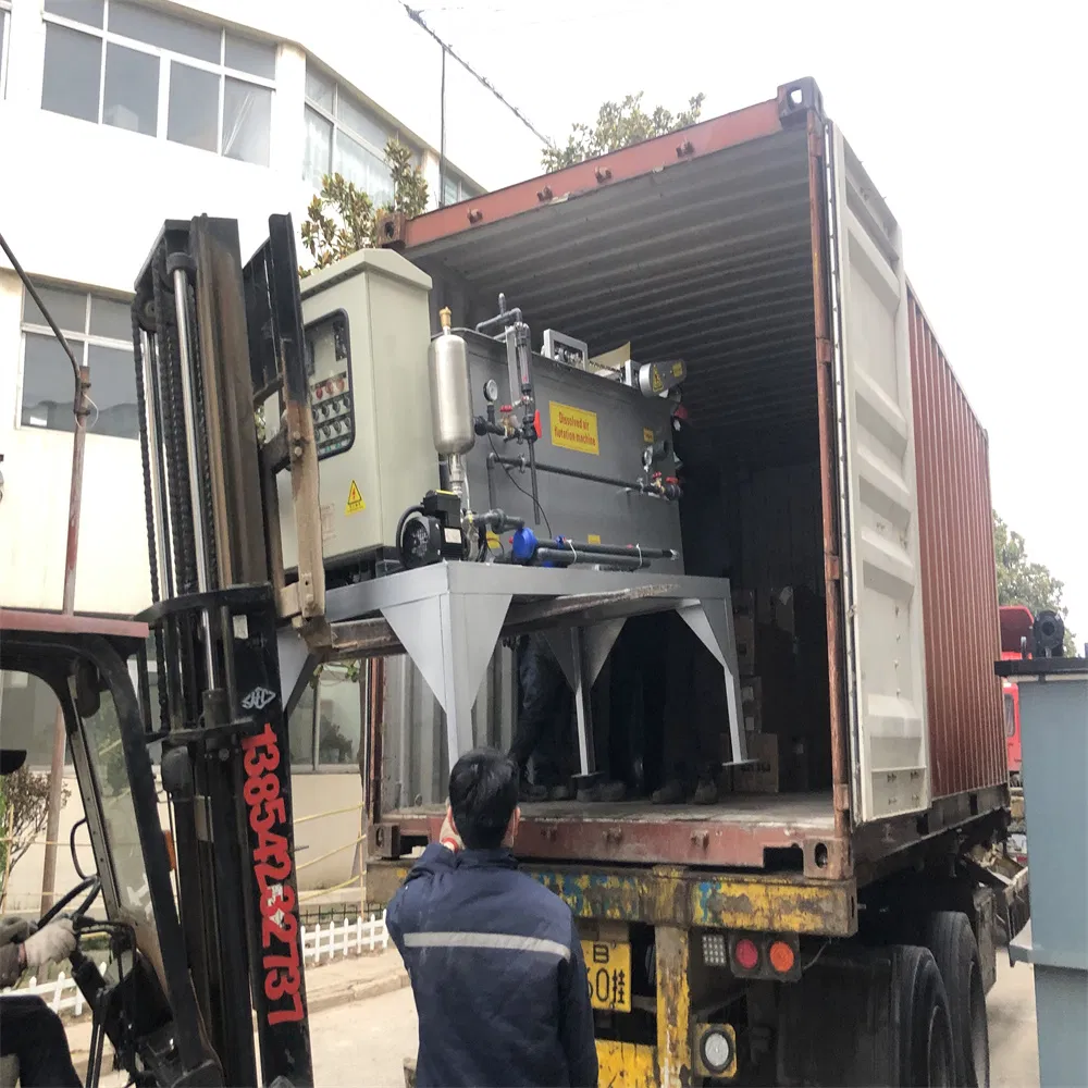 Dissolved Air Flotation System That Instead of Air Dissolving Tube, Hydro Cyclone Technology Is Used to Dissolve Air in Water with Ratio of 1: 1