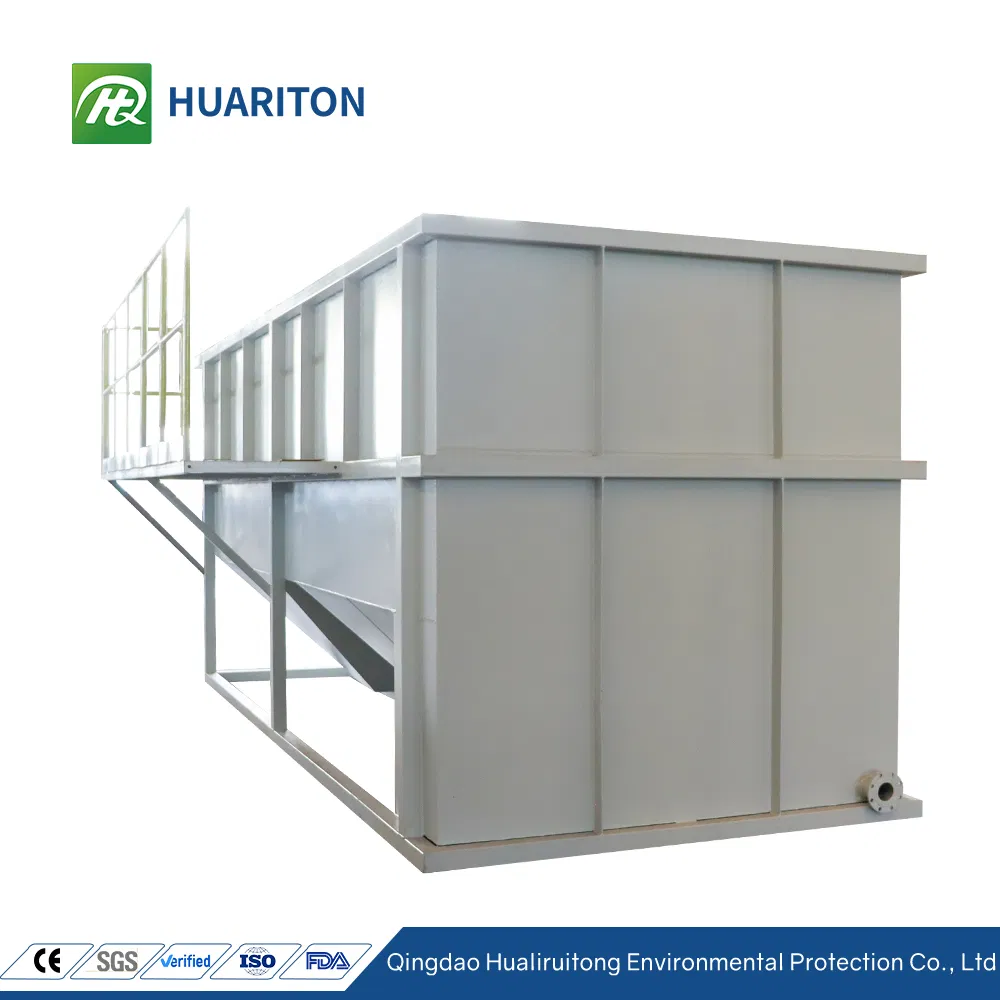 Industrial Effluent Lamella Inclined Plate Wastewater Treatment System