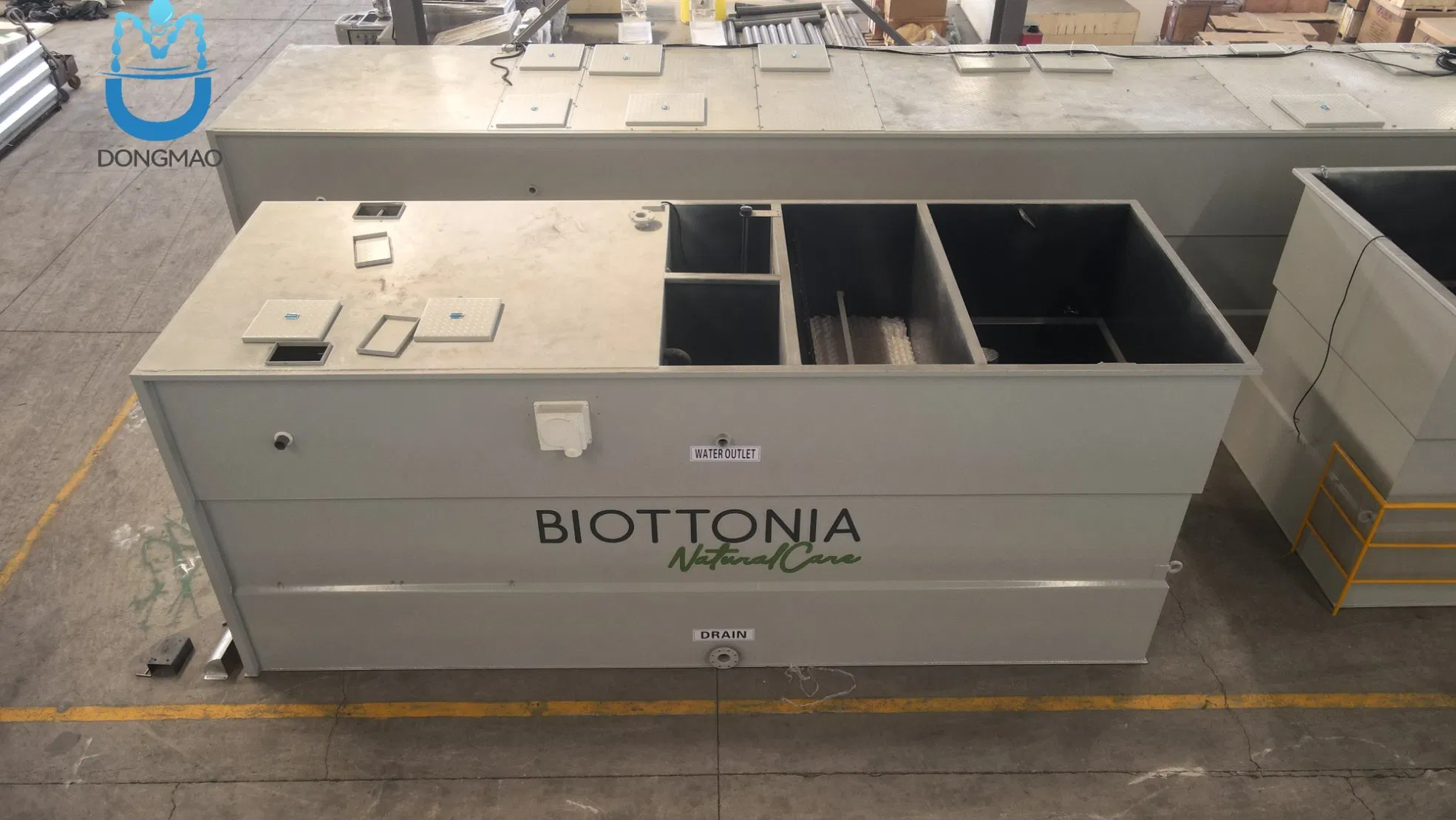 Biological Treatment System for 100m3 Per Day Wastewater Treatment Plant Packaged Sewage Water Treatment Plant