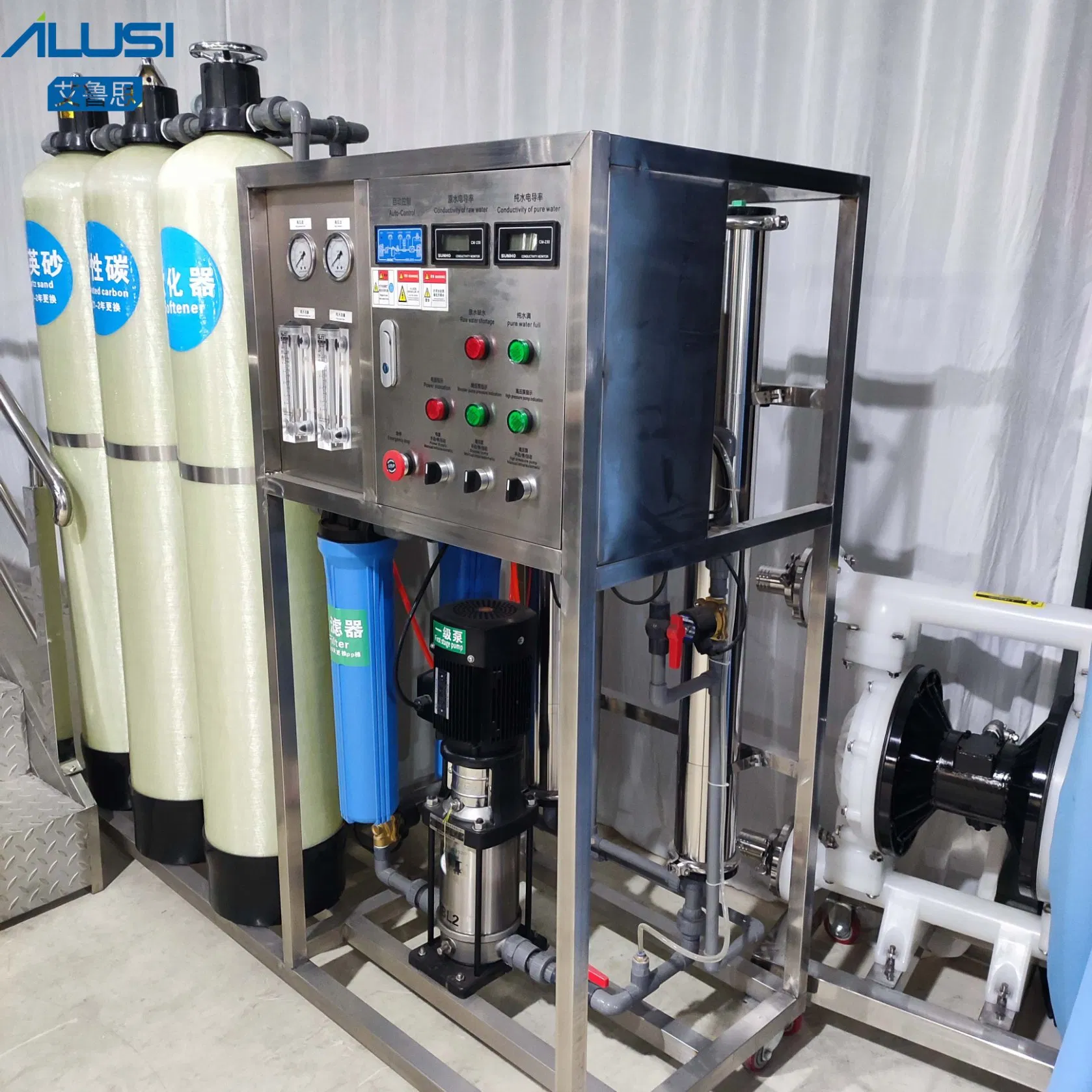 Industrial Activated Carbon Water Filter Drinking Water Treatment with Soften System for Electric Industry Boiler Feeding Water