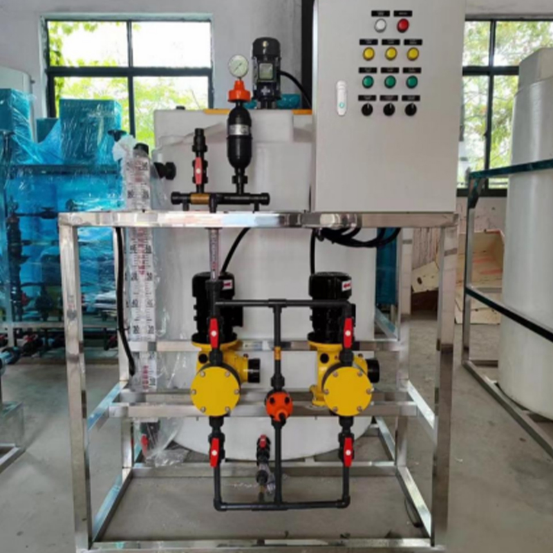 Customized 200L/500L pH Adjusting Dosing Systems for Industrial Wastewater Dosing