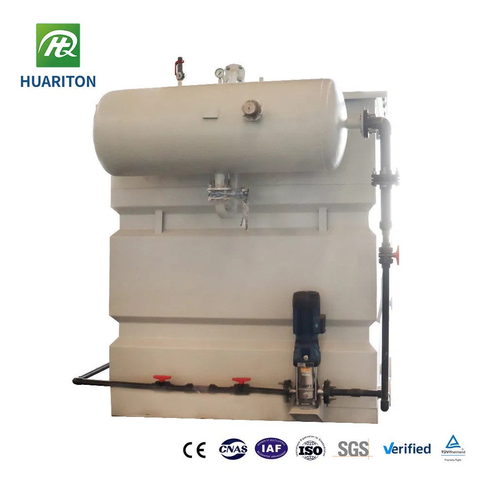 Energy Saving Dissolved Air Flotation System with Micro Bubble Generator