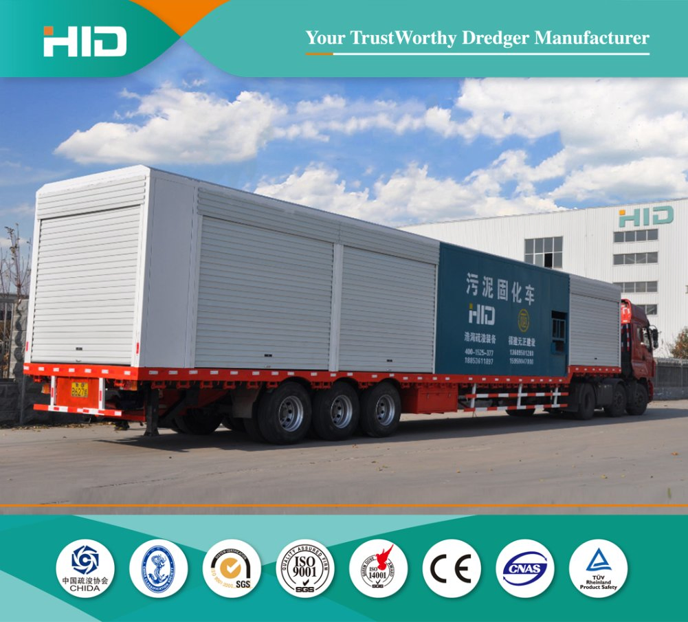 Specials Soil Remediation Power Mixer Sludge Solidification System with Solidification Tanks