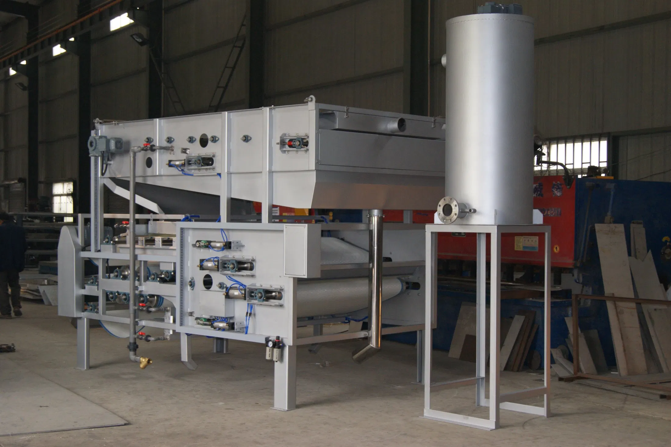 High-Performance Belt Dewatering System for Efficient Sludge Management