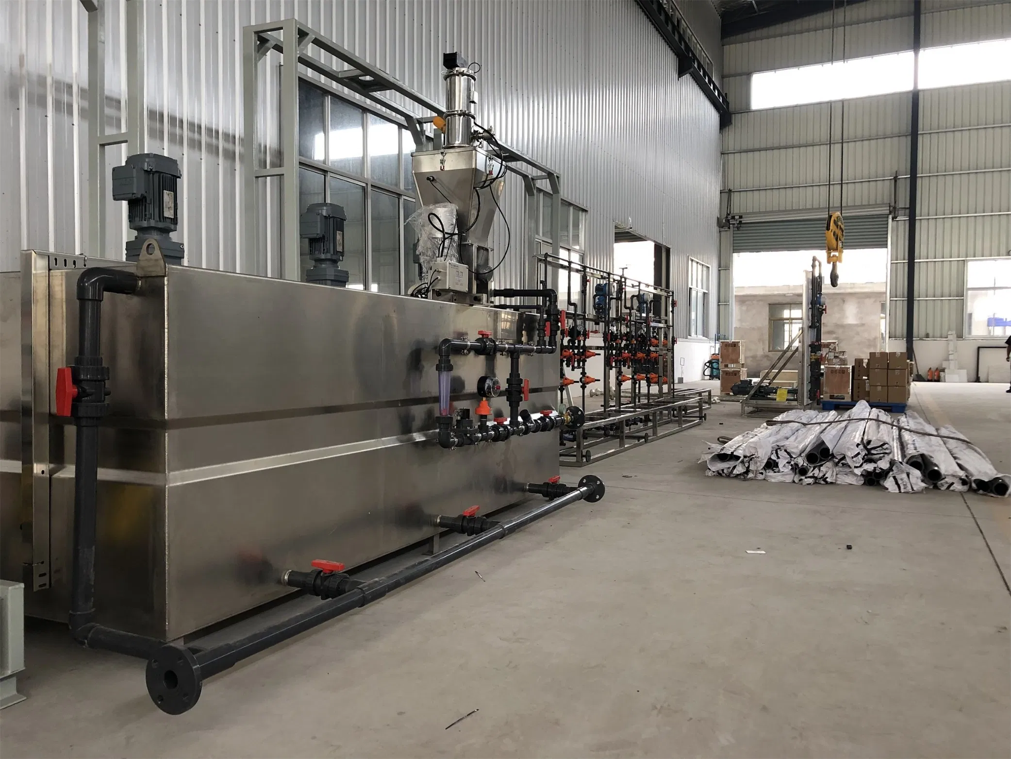 pH Adjustment Systems for Sewage Treatment Plant Pump Station