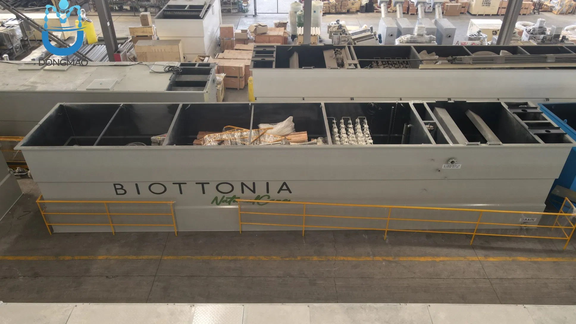 Biological Treatment System for 100m3 Per Day Wastewater Treatment Plant Packaged Sewage Water Treatment Plant