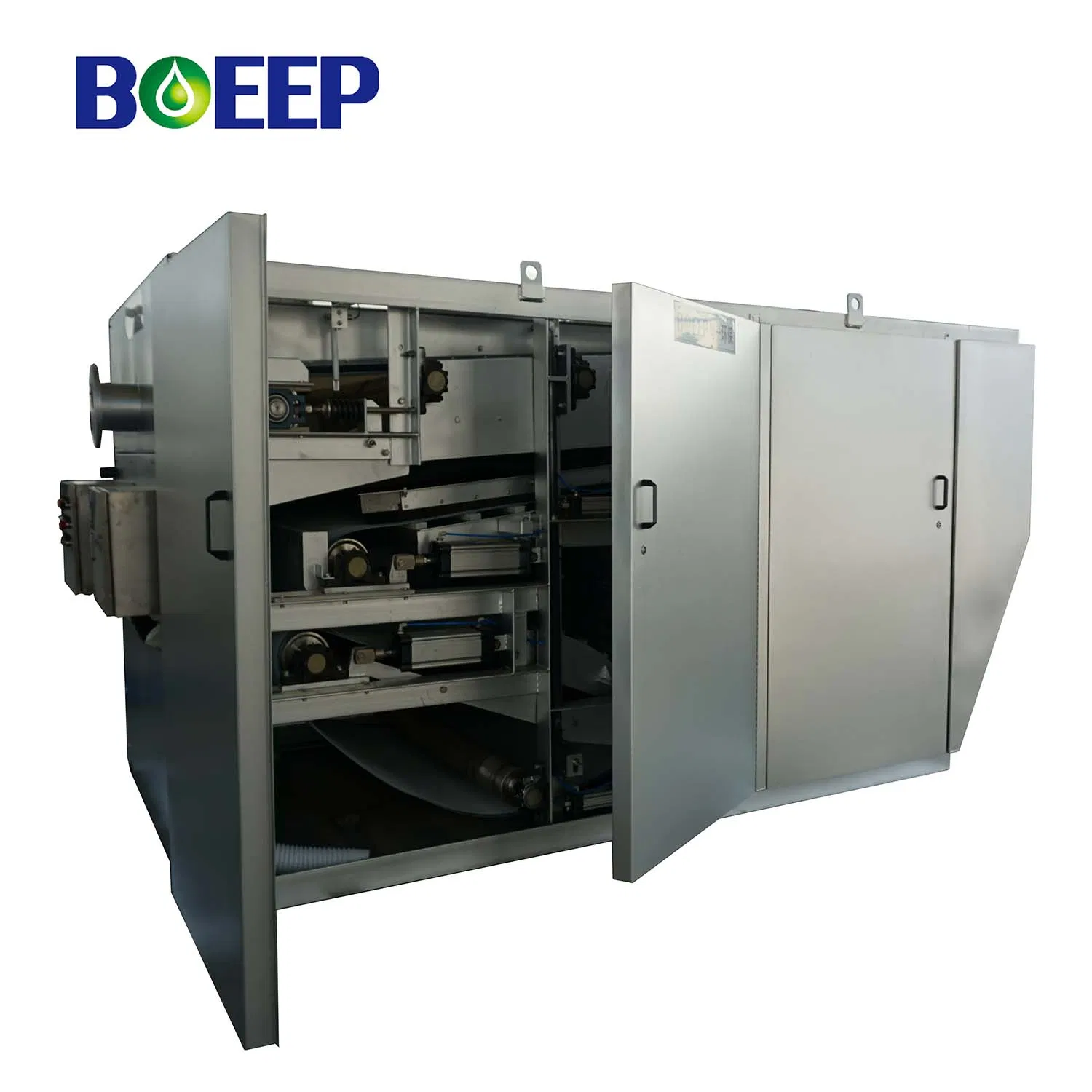 Sludge Dewatering Filter Press Machine and Sewage System