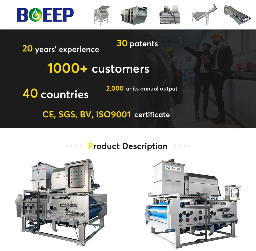 Sludge Thickening and Dewatering Systems